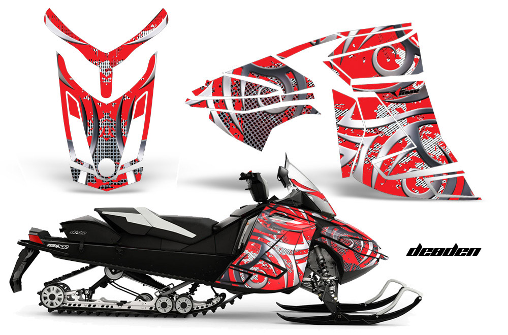 Skidoo Rev XR Graphics Kit Wrap Decal Deaden R